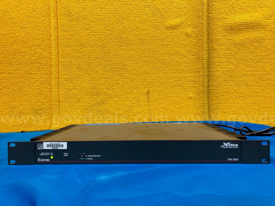 (1) Extron XPA 2002 Xtra Power Amplifier