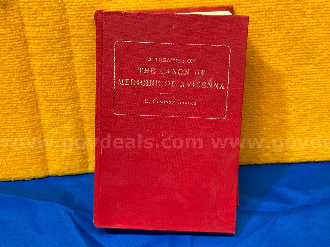 (1) The Canon of Medicine of Avicenna