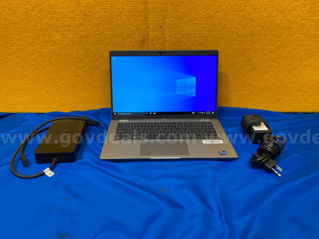 (1) Dell Latitude 5430 14.0" FHD Laptop - Intel i7, 16GB RAM, 512 SSD, 0S; Windows 10 Home, (1) Docking Station, (1) Cha