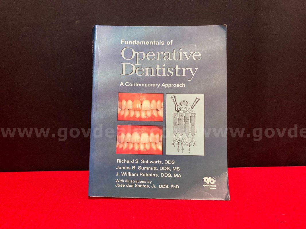 (1) Fundamentals of Operative Dentistry: A Contemporary Approach First Edition Book