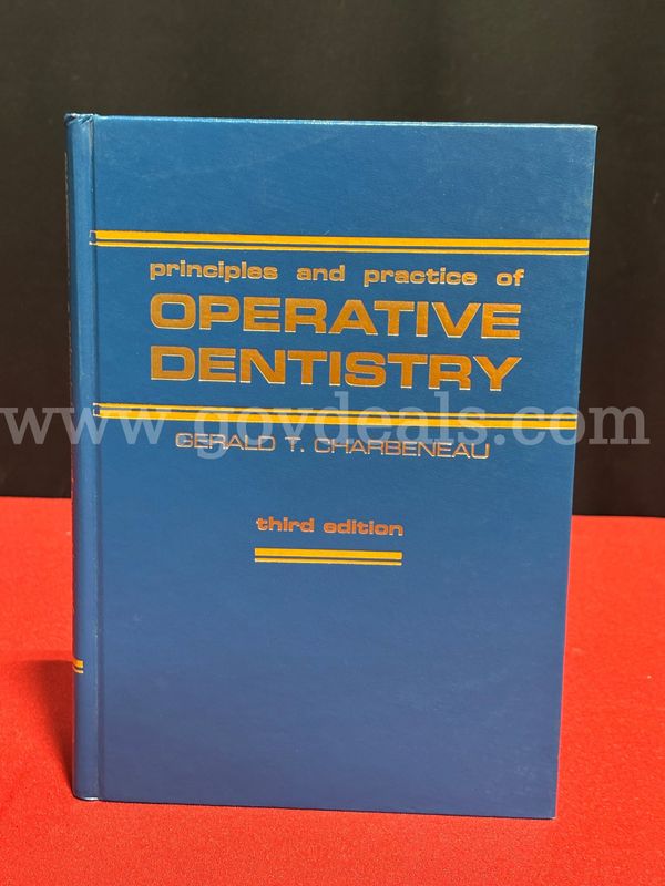 (1) Principles and Practice of Operative Dentistry Third Edition Book