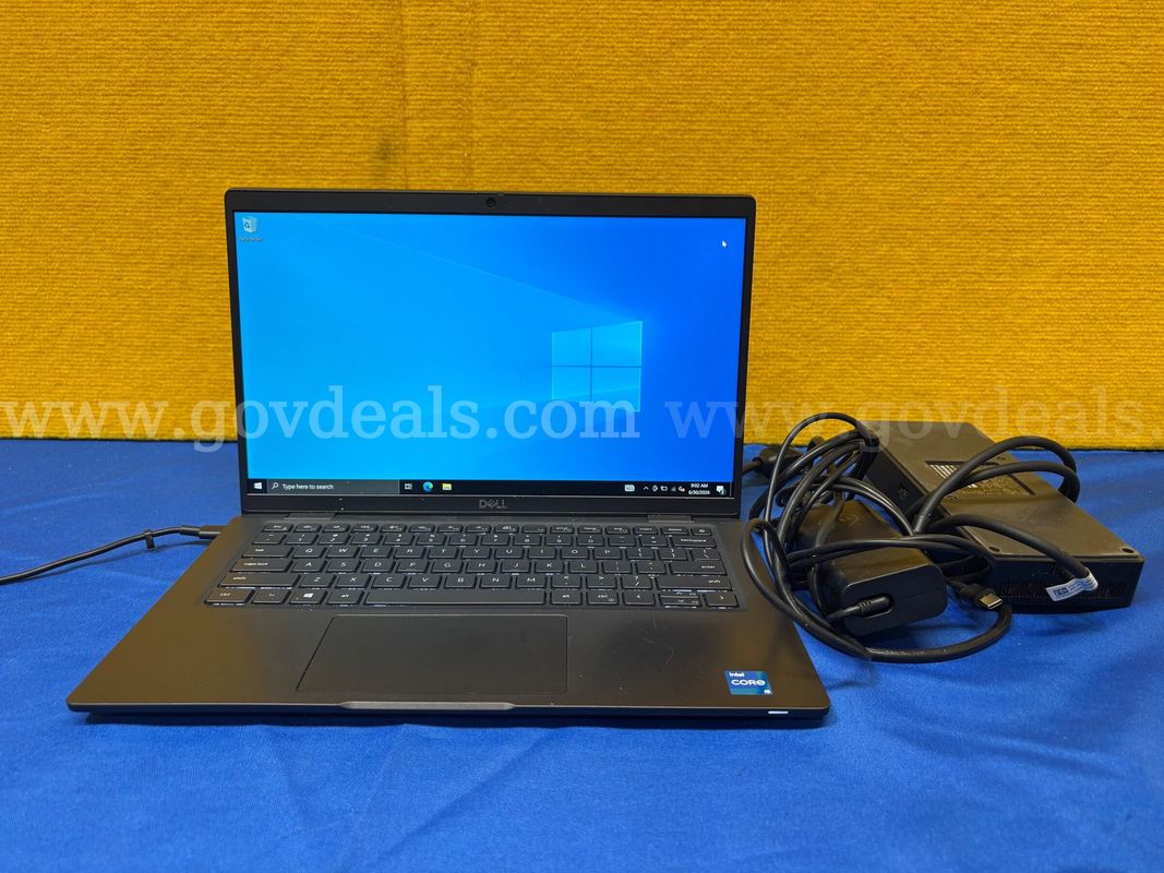 (1) Dell Latitude 7420 14" Laptop- Intel i5, 16GB RAM, 256GB SSD, (1) Charger