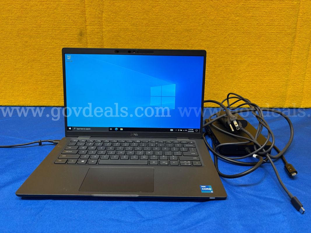 (1) Dell Latitude 7420 14" Laptop- Intel i5, 16GB RAM, 256GB SSD, (1) Charger
