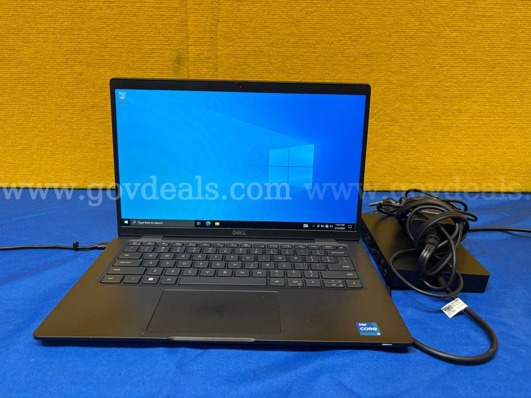 (1) Dell Latitude 7430 14" Laptop- Intel i5, 16GB RAM, 256GB SSD, (1) Charger