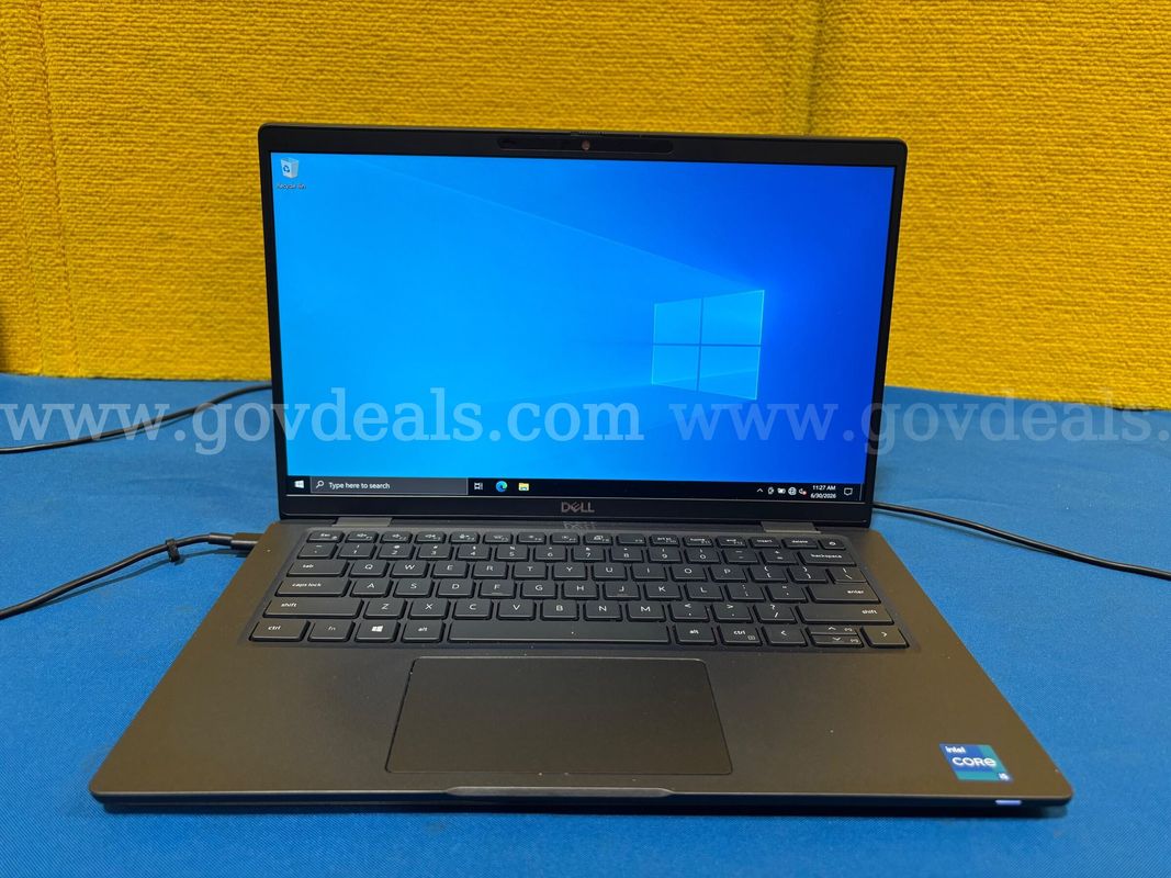 (1) Dell Latitude 7420 14" Laptop- Intel i5, 16GB RAM, 256GB SSD, OS: Windows 10 Home