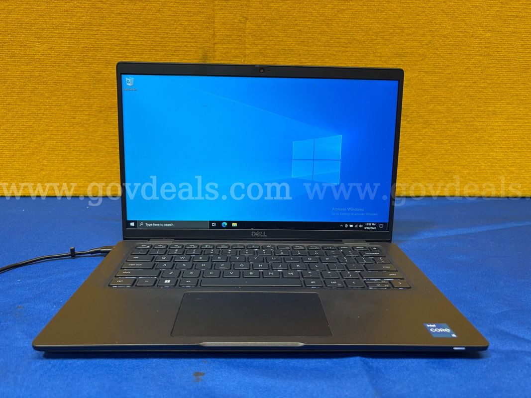 (1) Dell Latitude 7420 14" Laptop- Intel i5, 16GB RAM, 256GB SSD, OS: Windows 10 Home