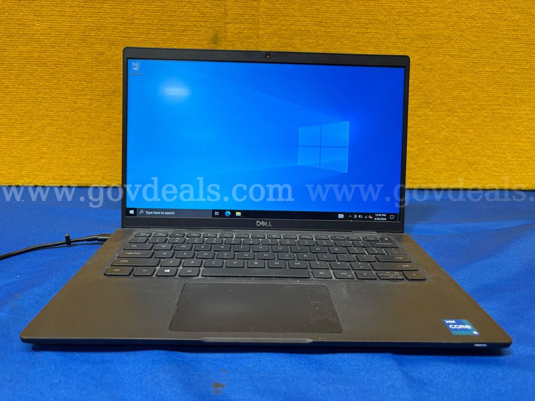 (1) Dell Latitude 7420 14" Laptop- Intel i5, 16GB RAM, 256GB SSD, OS: Windows 10 Home