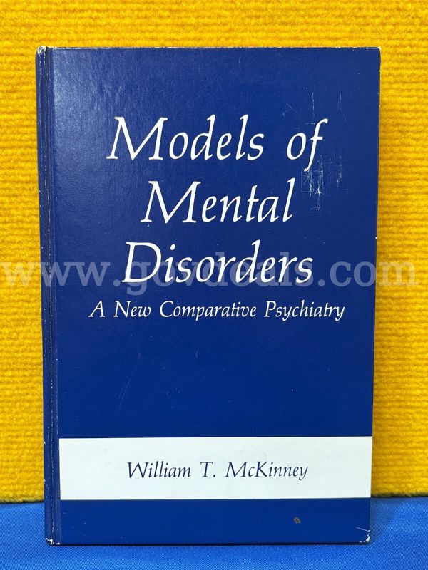 (1) Models of Mental Disorders A New Comparative Psychiatry Book