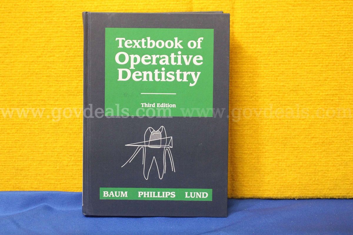 (1) Textbook of Operative Dentistry, Third Edition Book