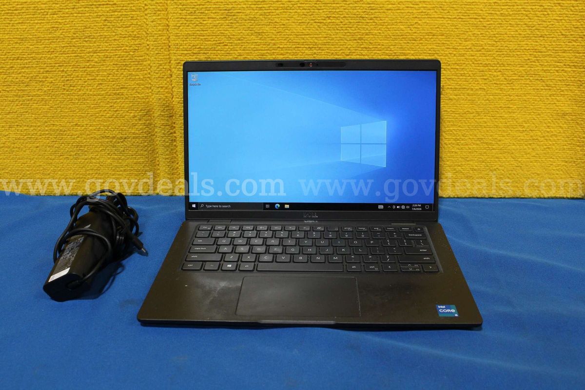 (1) Dell Latitude 7420 14.0" FHD Laptop - Intel i5, 16GB RAM, 256 SSD, OS: Windows 10 Home (1) Charger