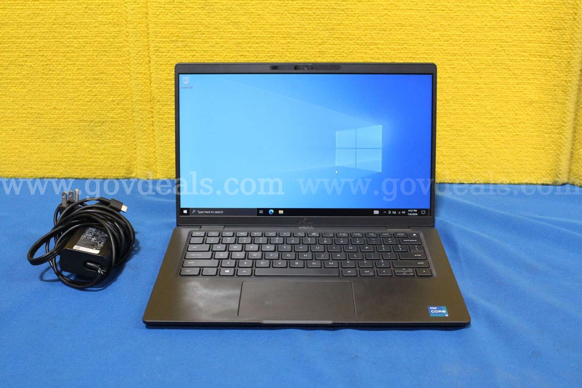 (1) Dell Latitude 7420 14.0" FHD Laptop - Intel i5, 16GB RAM, 256 SSD, OS: Windows 10 Home (1) Charger