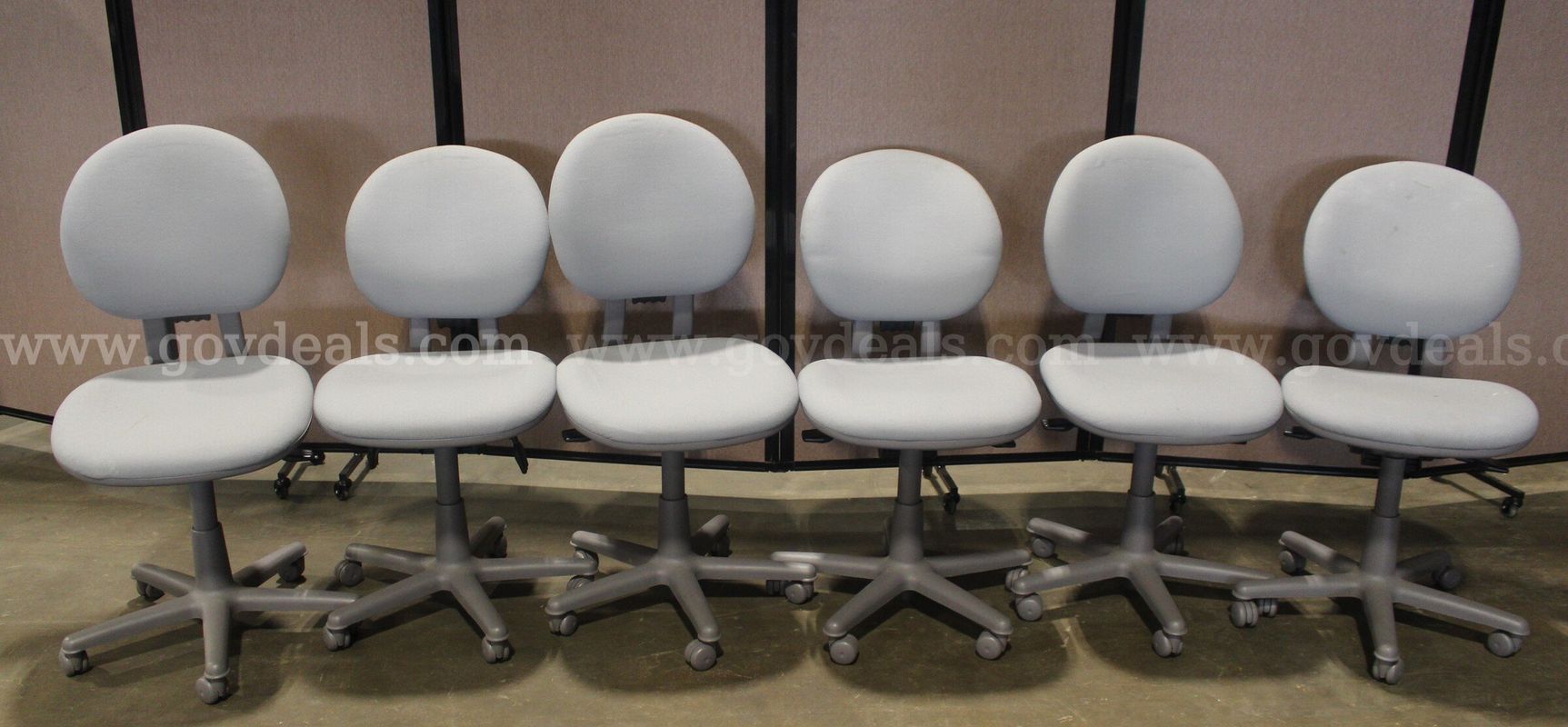 (6) Steelcase Leap Ergonomic Office Chairs