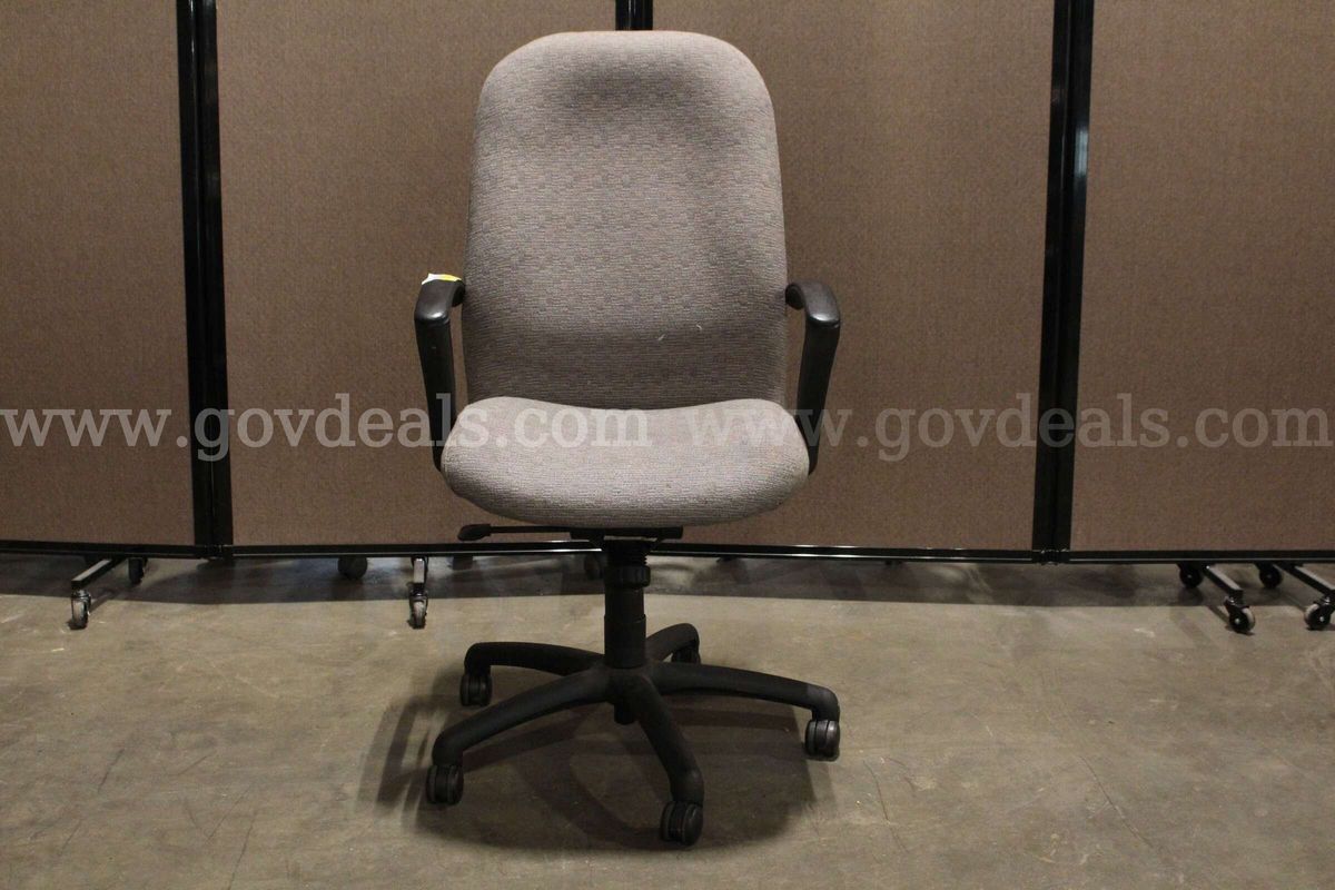 (1) Executive High-Back Task Office Chair with Armrests