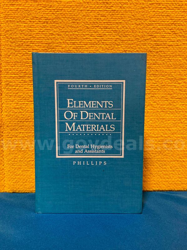 (1) Elements of Dental Materials for Dental Hygienists and Assistants Fourth Edition Book