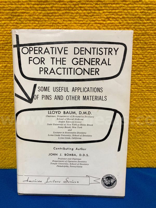 (1) Operative Dentistry for the General Practitioner Book