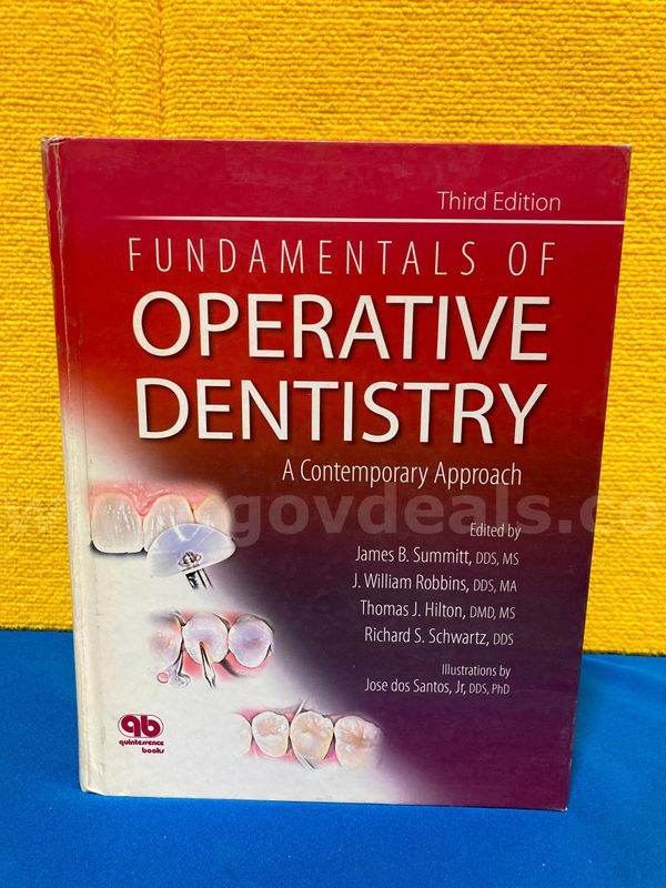 (1) Fundamentals of Operative Dentistry A Contemporary Approach Third Edition Book