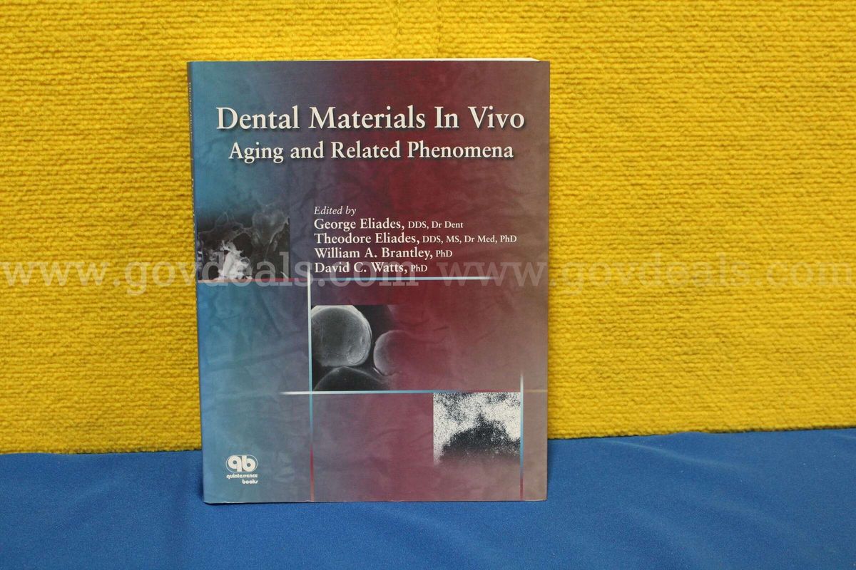 (1) Dental Materials In Vivo: Aging and Related Phenomena Book