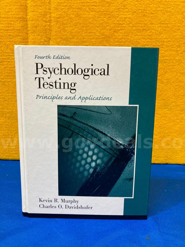 (1) Psychological Testing Principles and Applications Fourth Edition Book