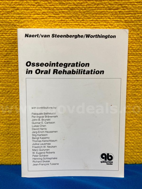 (1) Osseointegration in Oral Rehabilitation Book