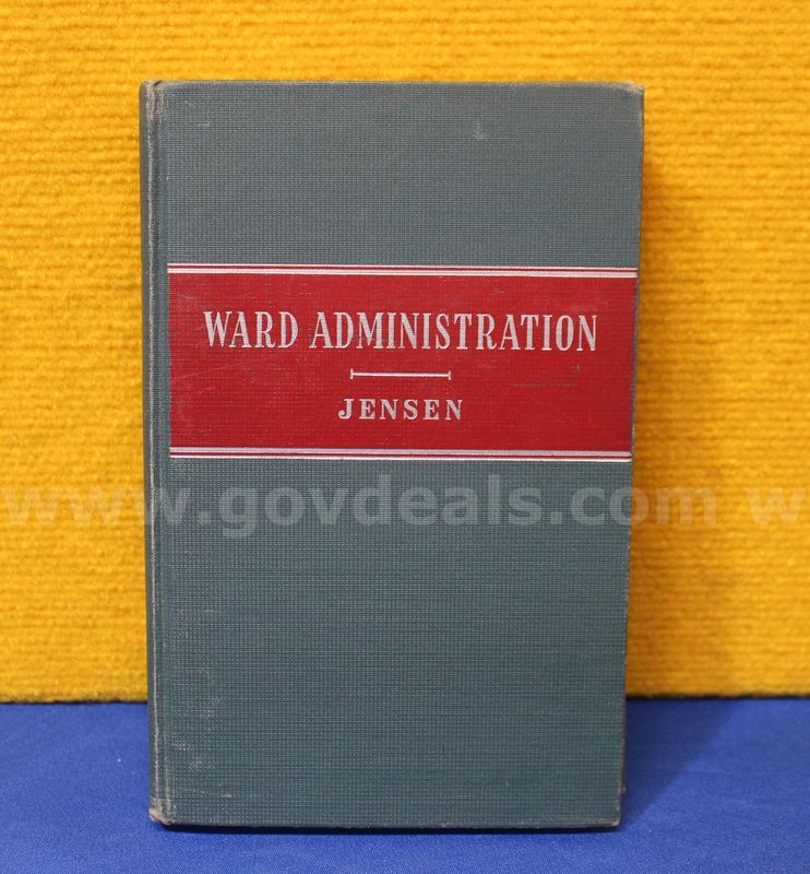 (1) Ward Administration by Jensen – Hardcover Book