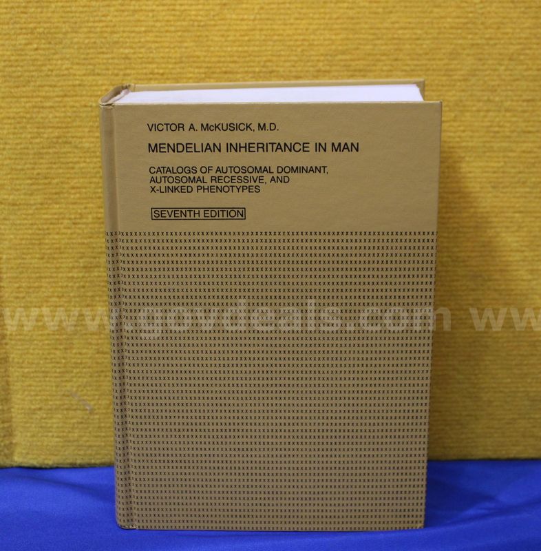 (1) Mendelian Inheritance in Man, 7th Edition – Victor A. McKusick, M.D. Hardcover