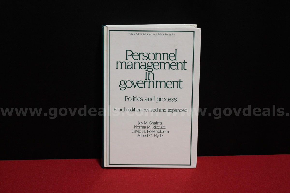 (1) Personnel management in government book