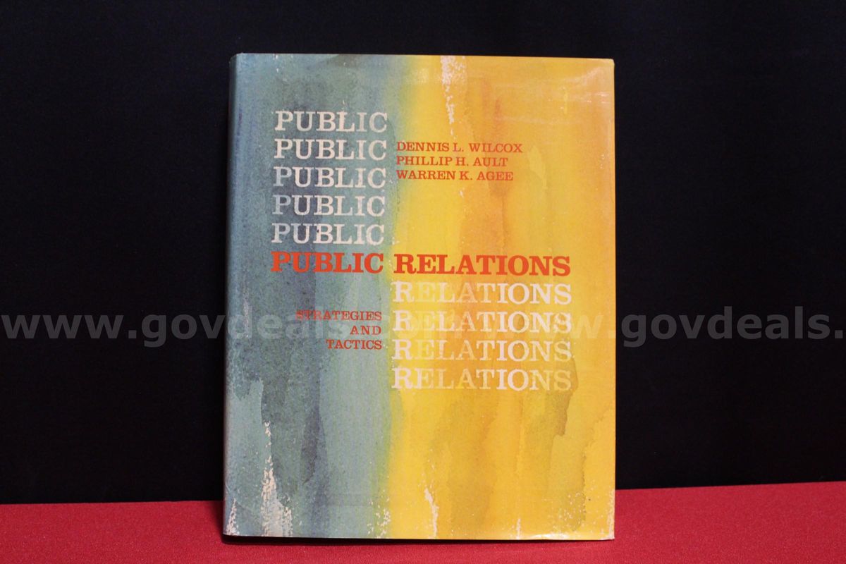 (1) Book on Public Relations, Strategies and Tactics