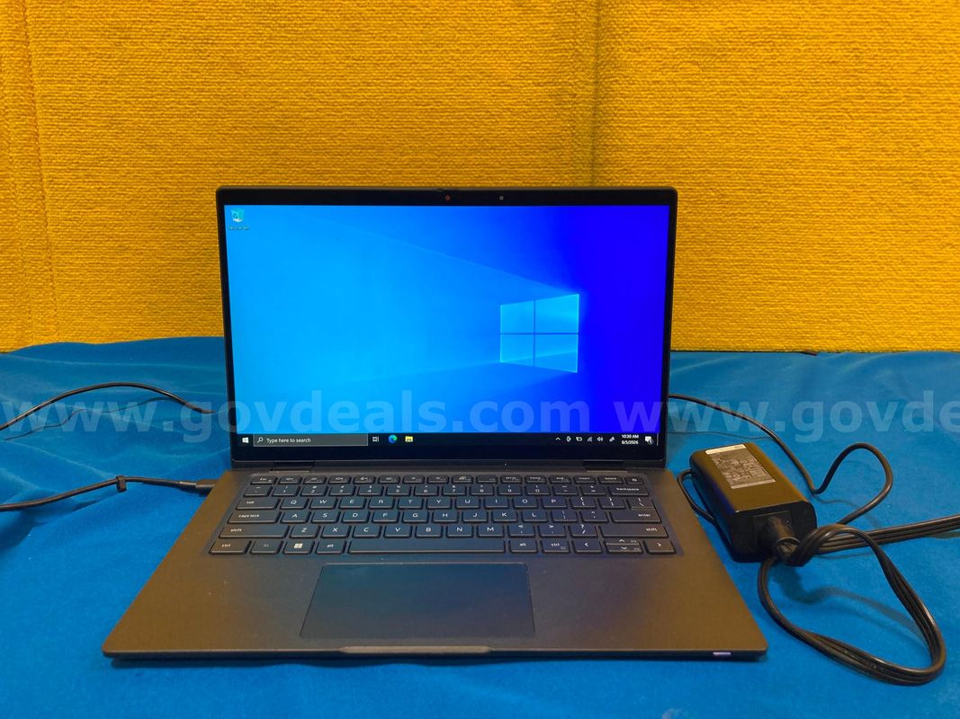 (1) Dell Latitude 7420 14.0 FHD Laptop - Intel i5, 16GB RAM, 256SSD, OS: Windows 10 Home (1) Power Adaptor