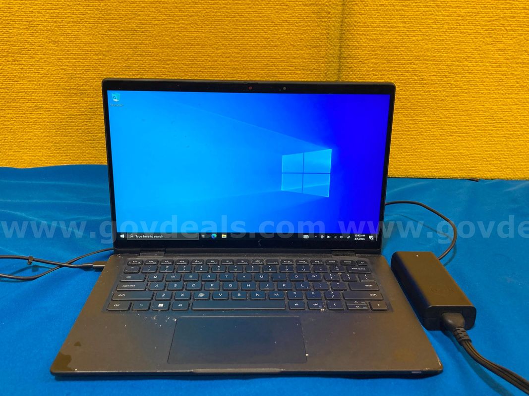 (1) Dell Latitude 7420 14.0 FHD Laptop - Intel i5, 16GB RAM, 256SSD, OS: Windows 10 Home (1) Power Adaptor