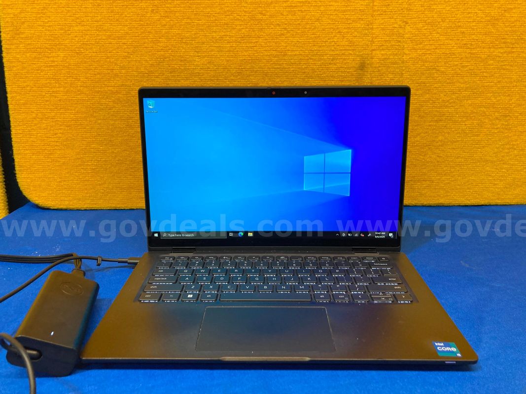 (1) Dell Latitude 7420 14.0 FHD Laptop-Intel i5, 16GB RAM, 256GB SSD, OS: Windows 10 Home, (1) Power Adaptor