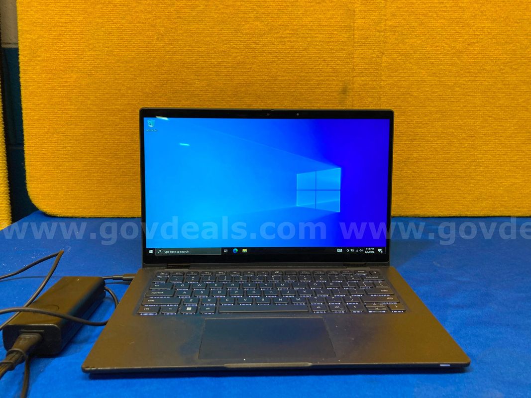(1) Dell Latitude 7420 14.0 FHD Laptop-Intel i5, 16GB RAM, 256GB SSD, OS: Windows 10 Home, (1) Power Adaptor