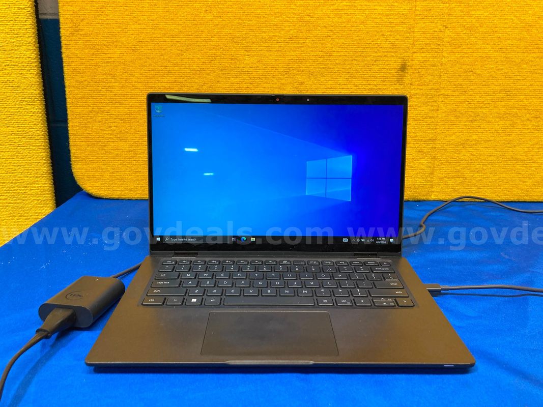 (1) Dell Latitude 7420 14.0 FHD Laptop - Intel i5, 16GB RAM, 256GB SSD, OS: Windows 10 Home, (1) Power Adaptor
