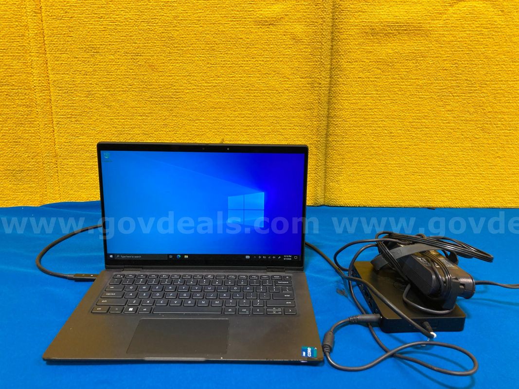(1) Dell Latitude 7420 14" Laptop- Intel i5, 16GB RAM, 256GB SSD, OS: Windows 10 (1) Power Adaptor (1) Docking Station