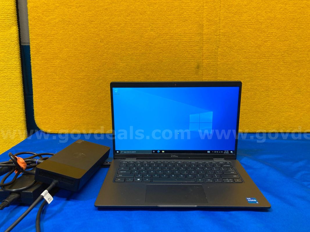 (1) Dell Latitude 7420 14" Laptop- Intel i5, 16GB RAM, 512GB SSD, OS: Windows 10 (1) Power Adaptor (1) Docking Station
