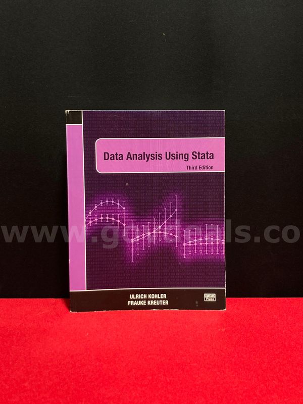 (1) Data Analysis Using Stata, Third Edition Book