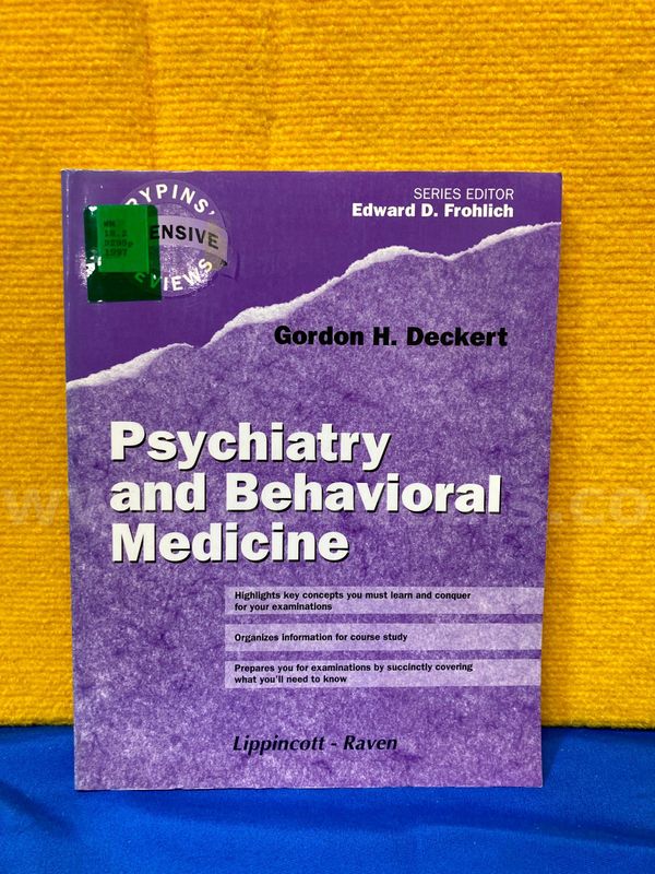 (1) Psychiatry and Behavioral Medicine Book