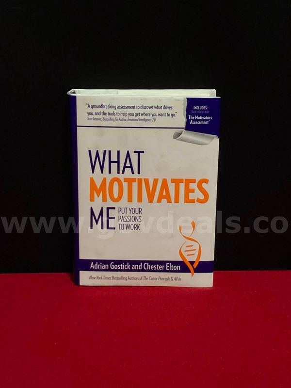 (1) What Motivates Me- New York Times selling Book