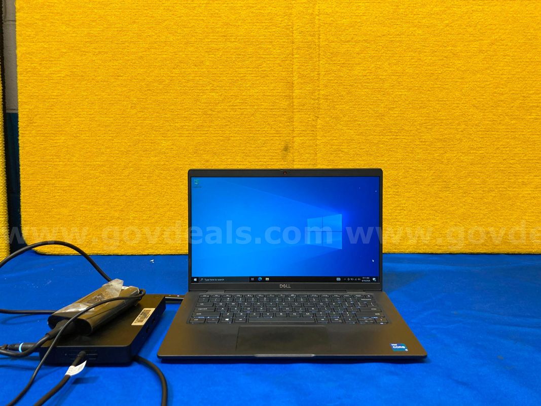 (1) Dell Latitude 7420 14" Laptop- Intel i5, 16GB RAM, 256GB SSD, OS: Windows 10 (1) Power Adaptor (1) Docking Station