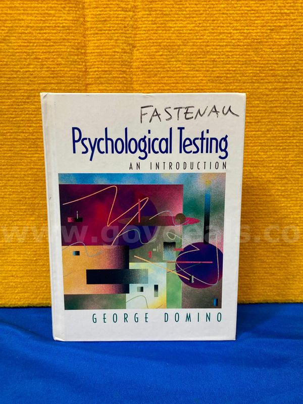 (1) Psychological Testing An Introduction Book