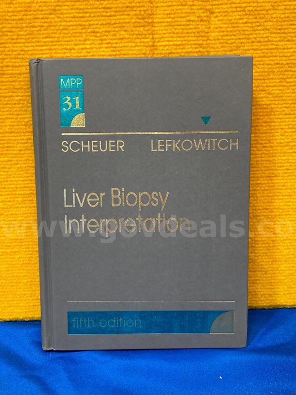 (1) Liver Biopsy Interpretation Fifth Edition Book