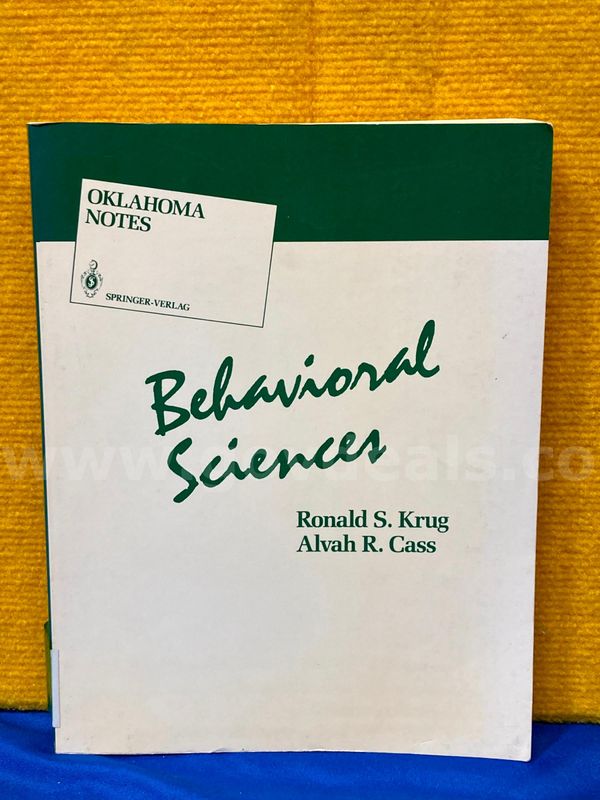 (1) Behavioral Sciences Book