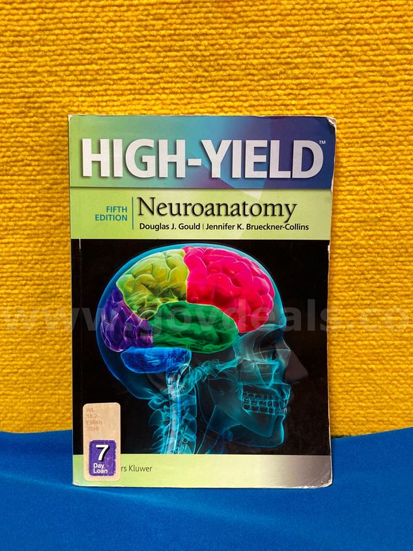 (1) High-Yield Neuroanatomy Fifth Edition Book