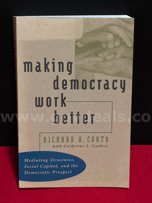 (1) Making Democracy work Better Book- Mediating Structures