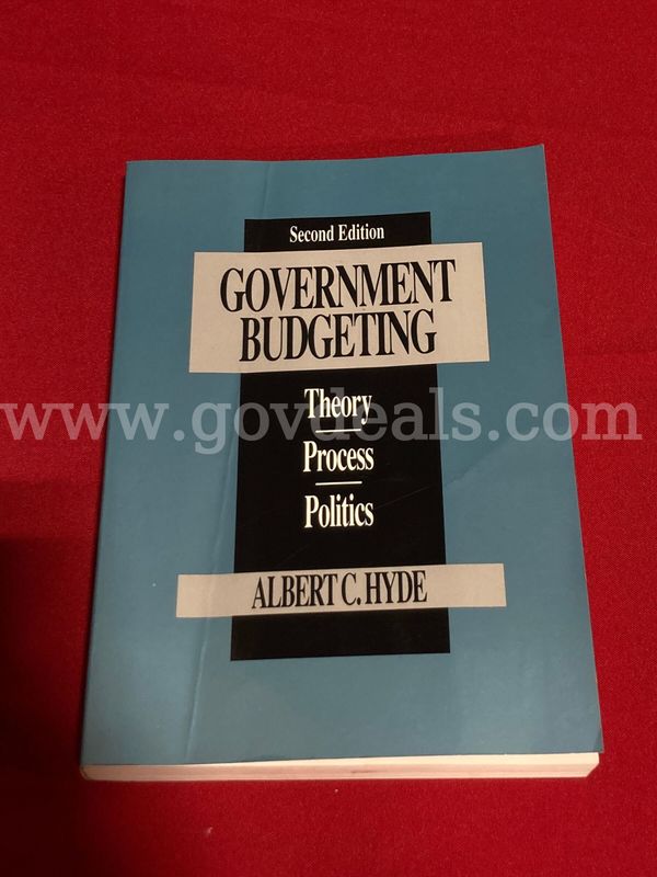 (1) Government Budgeting, Second Edition Book