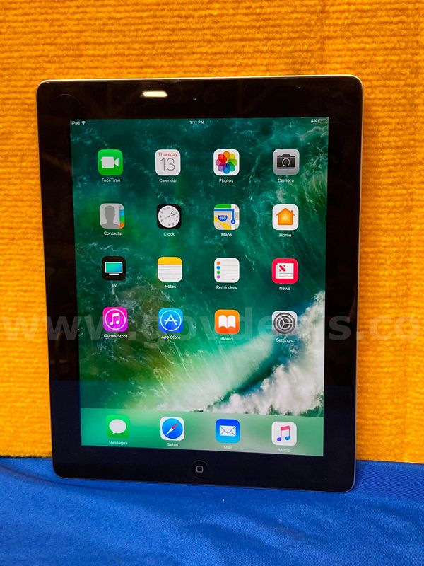 (1) Apple iPad- 16GB Storage, OS: 10.3.3 [MD510LL/A]