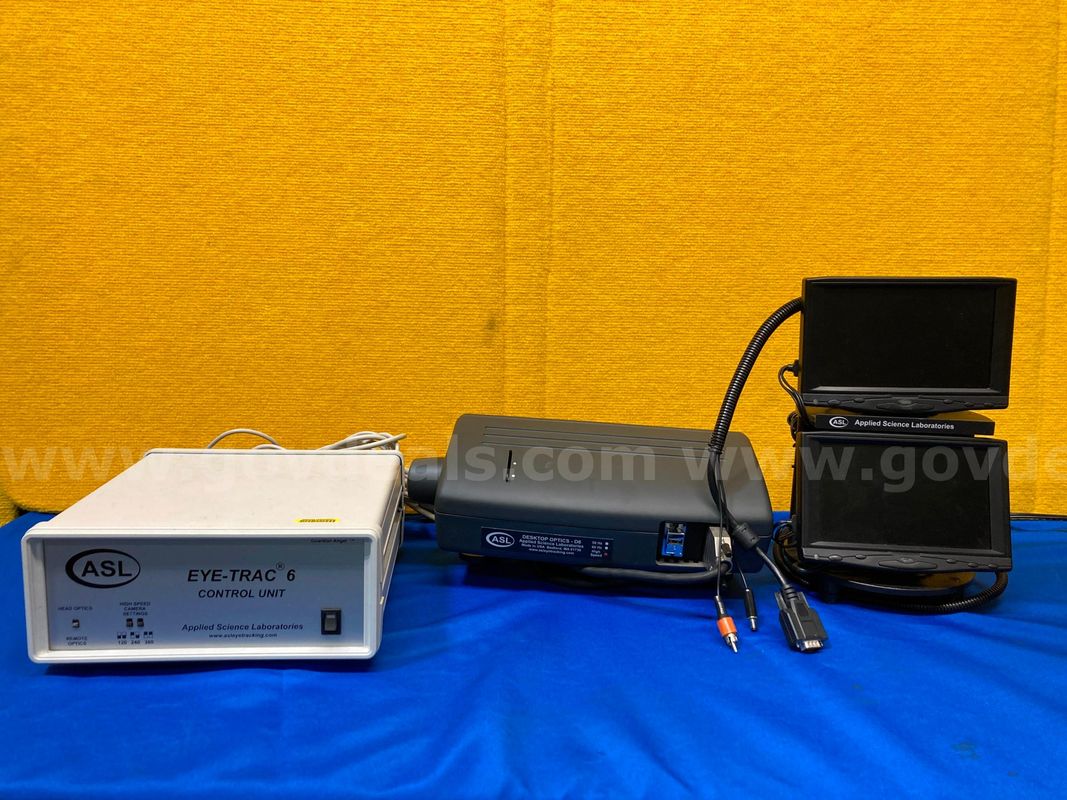 (1) ASL Eye-Track Eye Tracking System [IU032600]