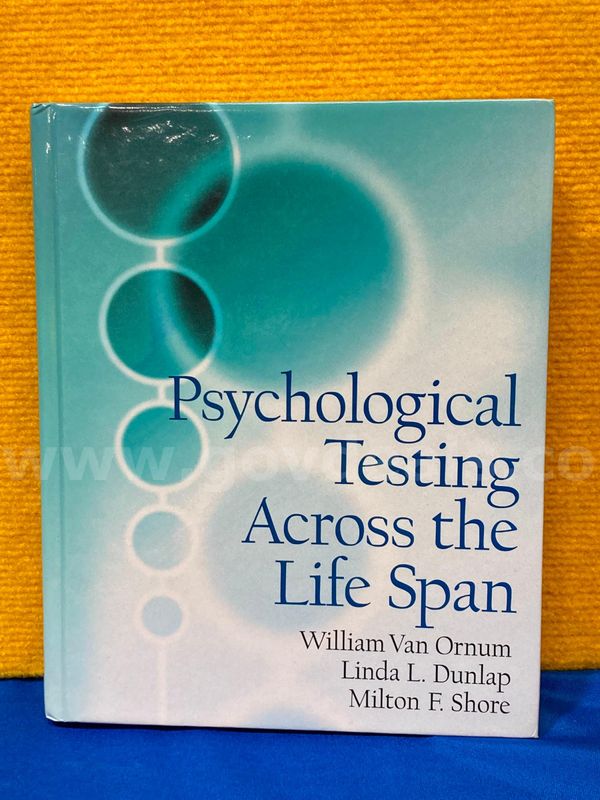 (1) Psychological Testing Across the Life Span Book