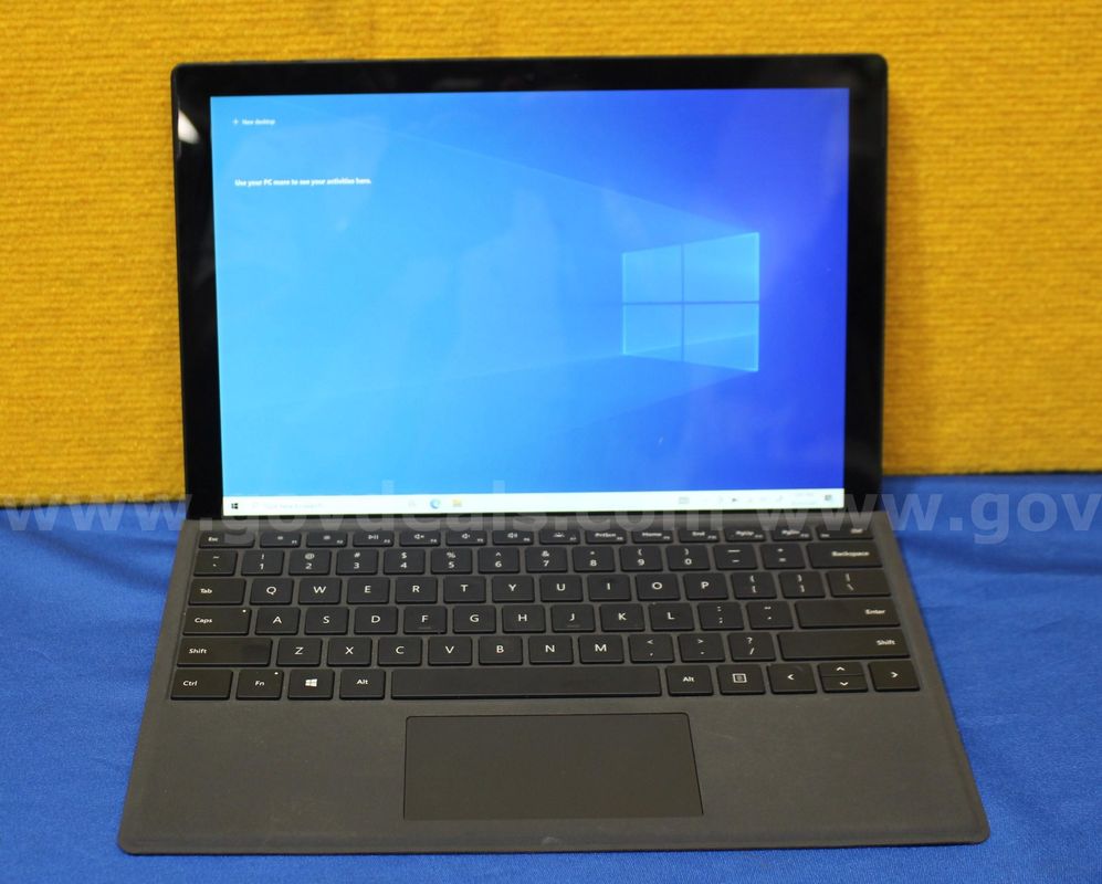 (1) Microsoft Surface Pro 6, Intel Core i7, 16GB RAM, 512GB SSD, OS: Windows 10 Home