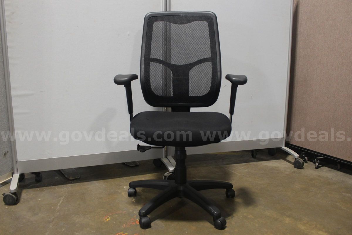 (1) Mesh back Padded Office Chair