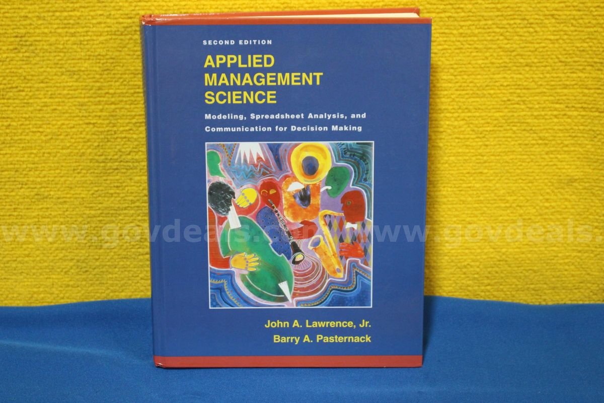(1) Applied Management Science Second Addition Book